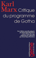 Critique du programme de Gotha
